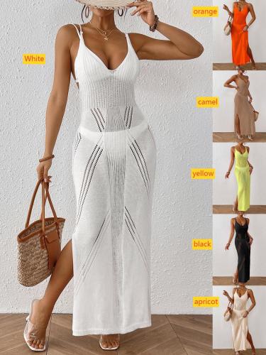 Slips, straps, split dresses