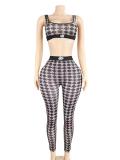 Retro vest and pants set