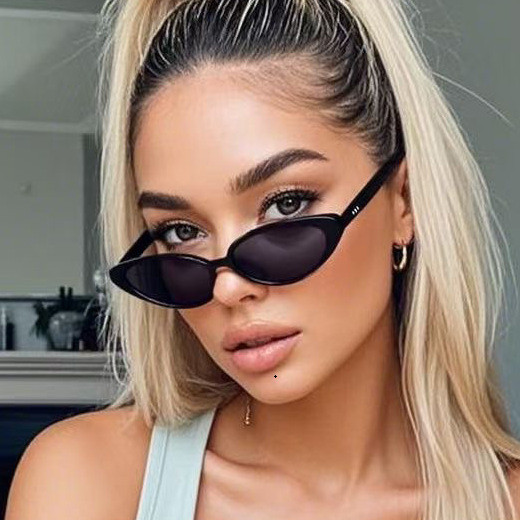 Small frame sunglasses, cat eye sunshade, oval frame glasses