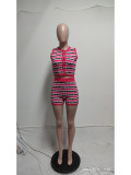 Knitted shorts set