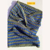 Striped sweater knitted strapless vest top