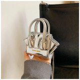 Girl's hand-held one shoulder diagonal cross bag