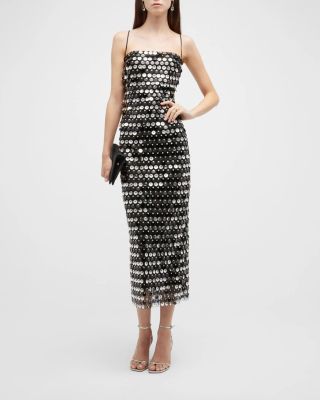 Irregular pearl dress