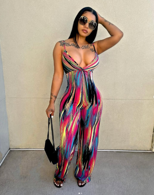 Jumpsuit printed jumpsuit