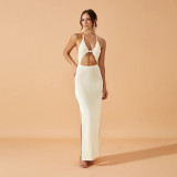 Knitted beach bikini swimsuit dress