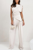 Solid color irregular set