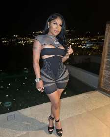 Hollow mesh lace dress