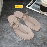 Beach flip flops flat sandals