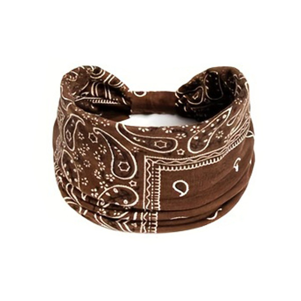 Cashew headband elastic cross sport hair accessory