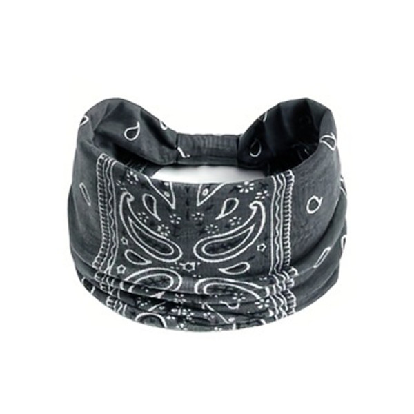 Cashew headband elastic cross sport hair accessory