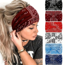 Wide headband, sports sweatband headband, headband with headband and printed headband
