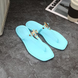 Beach flip flops flat sandals