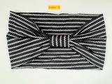 Printed cotton headband, wave yoga exercise headband, sweatproof and absorbent headband