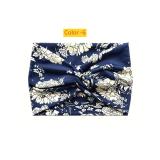 Ultra wide edge elastic knotting cross sport elastic hair accessories headband