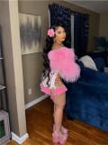 Lace up, neck wrapped, chest wrapped, and hip wrapped dress