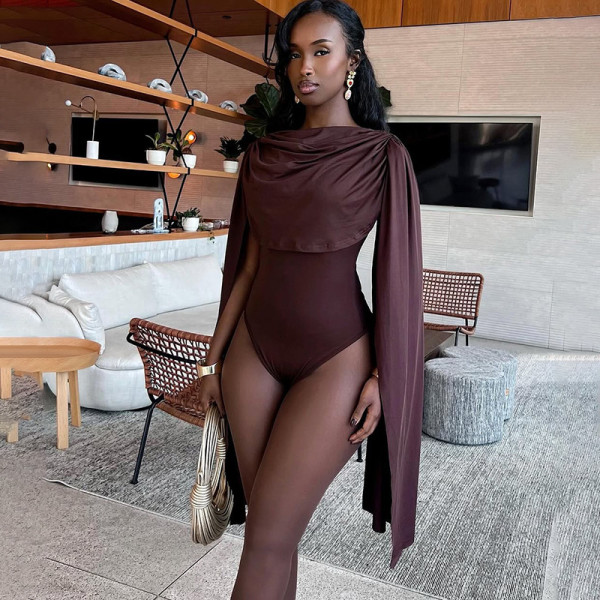 Bottom coat, long sleeved jumpsuit
