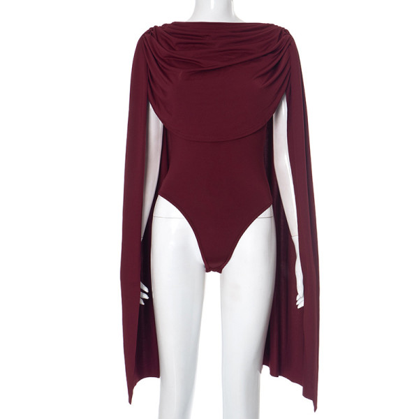 Bottom coat, long sleeved jumpsuit