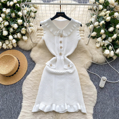 Sleeveless Knitted Dress