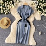 Denim dress