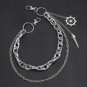 Beak-headed pants chain hip-hop pants accessories