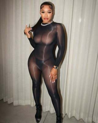 Perspective tight fitting seamless and fun jumpsuit