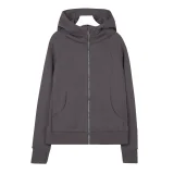 LU yoga suit women's zipper jacket slim fit sports hoodie LU114