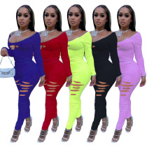 Burnt flower and long sleeved pants set Burnt flower and long sleeved pants set