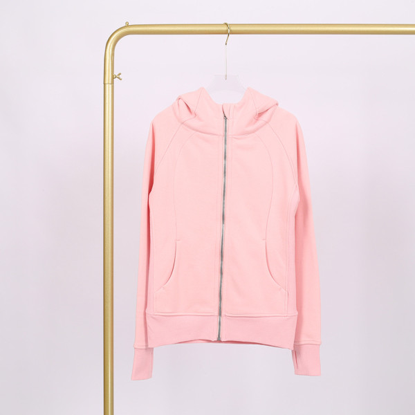 LU yoga suit women's zipper jacket slim fit sports hoodie LU114