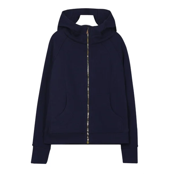 LU yoga suit women's zipper jacket slim fit sports hoodie LU114