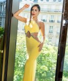 Sparkle and Rhinestone Bandage Dress