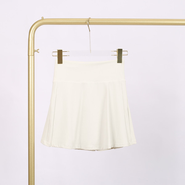 LU848454740523 Ladies' anti glare fitness sports tennis skirt, quick drying pleated skirt, yoga shorts LU