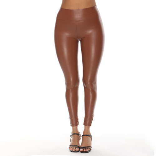Sexy Women PU Leather Leggings Pencil Pants PK01