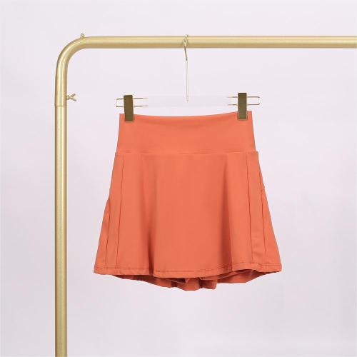 LU848454740523 Ladies' anti glare fitness sports tennis skirt, quick drying pleated skirt, yoga shorts LU