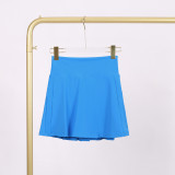 LU848454740523 Ladies' anti glare fitness sports tennis skirt, quick drying pleated skirt, yoga shorts LU