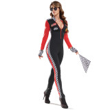 Cheerleader costume COS suit jumpsuit racing suit