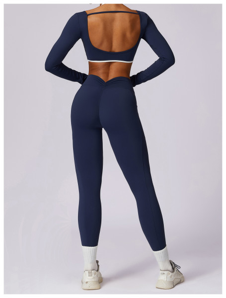Yoga suit, tight fitting sportswear for women TZ8605