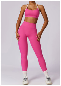 TZ8605-1Casual tight fitting sports and fitness Set for women 
