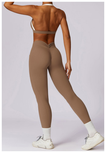 TZ8605-1Casual tight fitting sports and fitness Set for women 