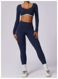 Yoga suit, tight fitting sportswear for women TZ8605