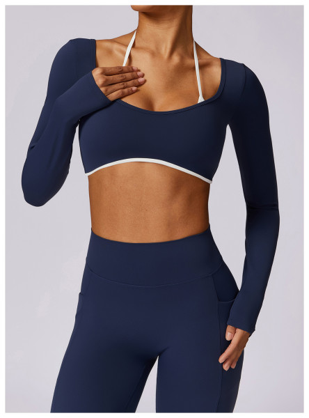 Yoga suit, tight fitting sportswear for women TZ8605