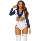 Halloween two-piece women's outfit