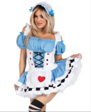 Halloween maid cosplay costume