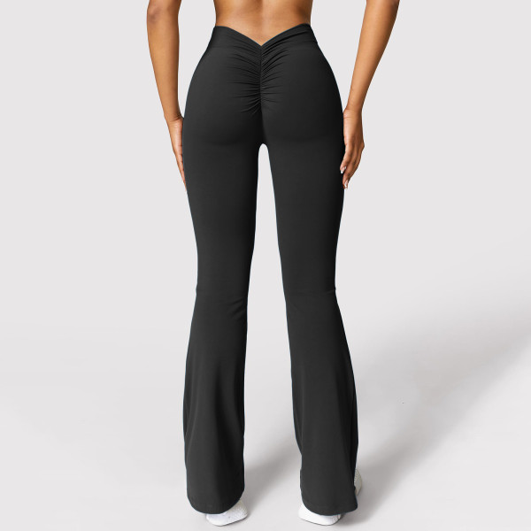 Micro horn yoga pants, sports and fitness pants