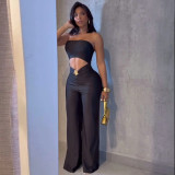 Elastic jumpsuit