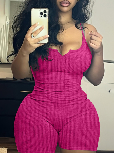 Strapless, sleeveless, backless, waist cinching, tight fitting, sports yoga, pit stripe jumpsuit