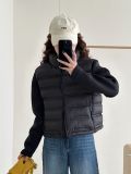 Lightweight and warm cotton jacket with spliced cotton jacket