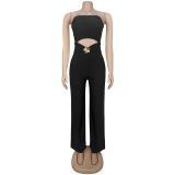 Elastic jumpsuit