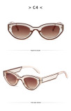 Cartoon color blocking glasses party hip-hop sunglasses