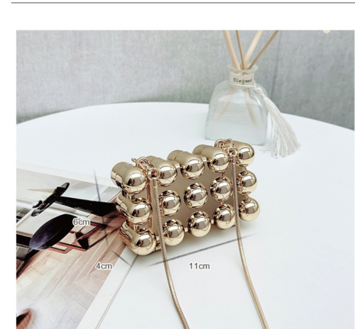 Acrylic compact women's crossbody bag KLQ-178