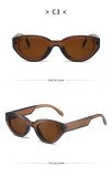 Cartoon color blocking glasses party hip-hop sunglasses